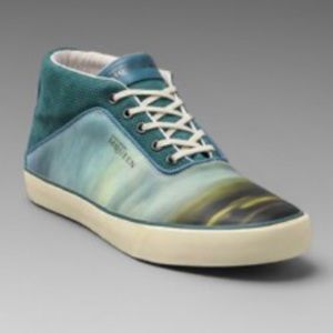 ALEXANDER MCQUEEN Men’s AMQDek Mid II Print in North Sea COLLAB with PUMA Size 9
